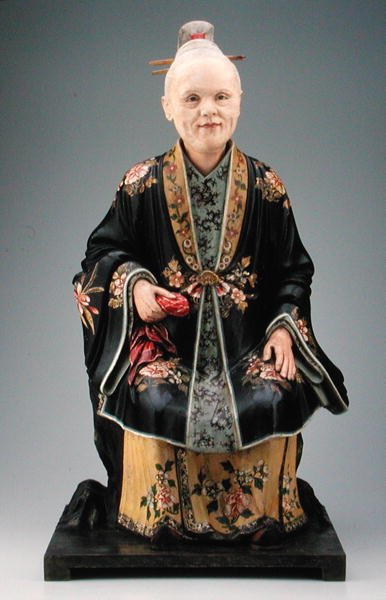Figure of a Woman, Qianlong Period, c.1780 by Chinese School